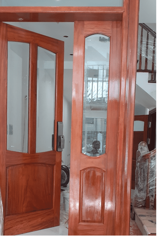 Khóa điện tử 3360 lắp đặt thực tế