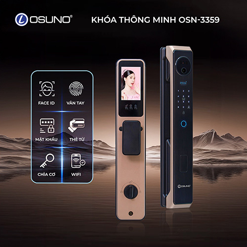 Khoá cửa thông minh Face ID OSN-3359