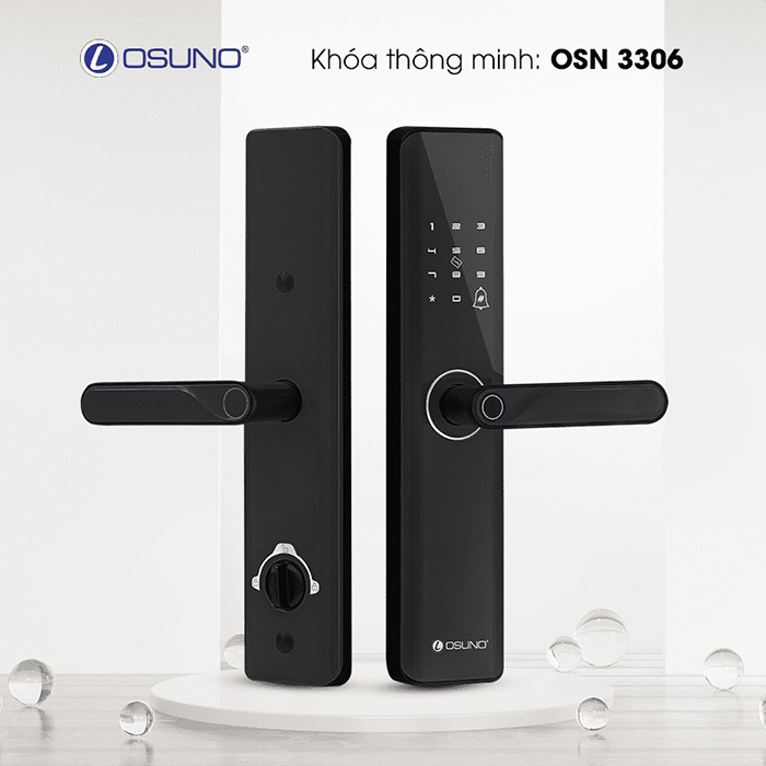 khoá vân tay mở qua app OSN-3306